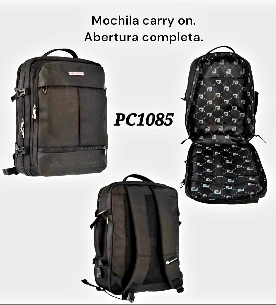 Mochila Pierre Cardin Carry On