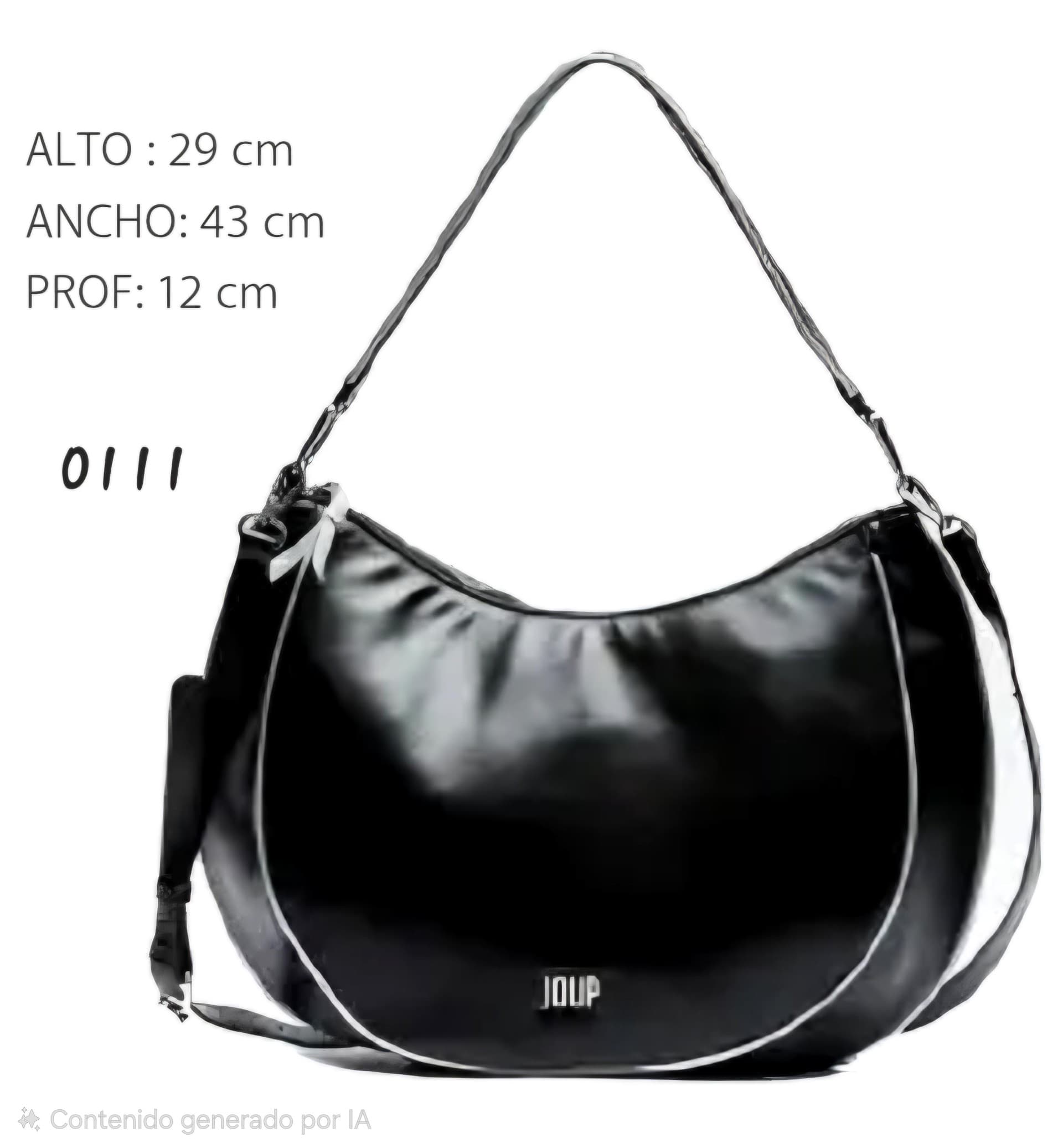 Cartera Bote Con Ribete