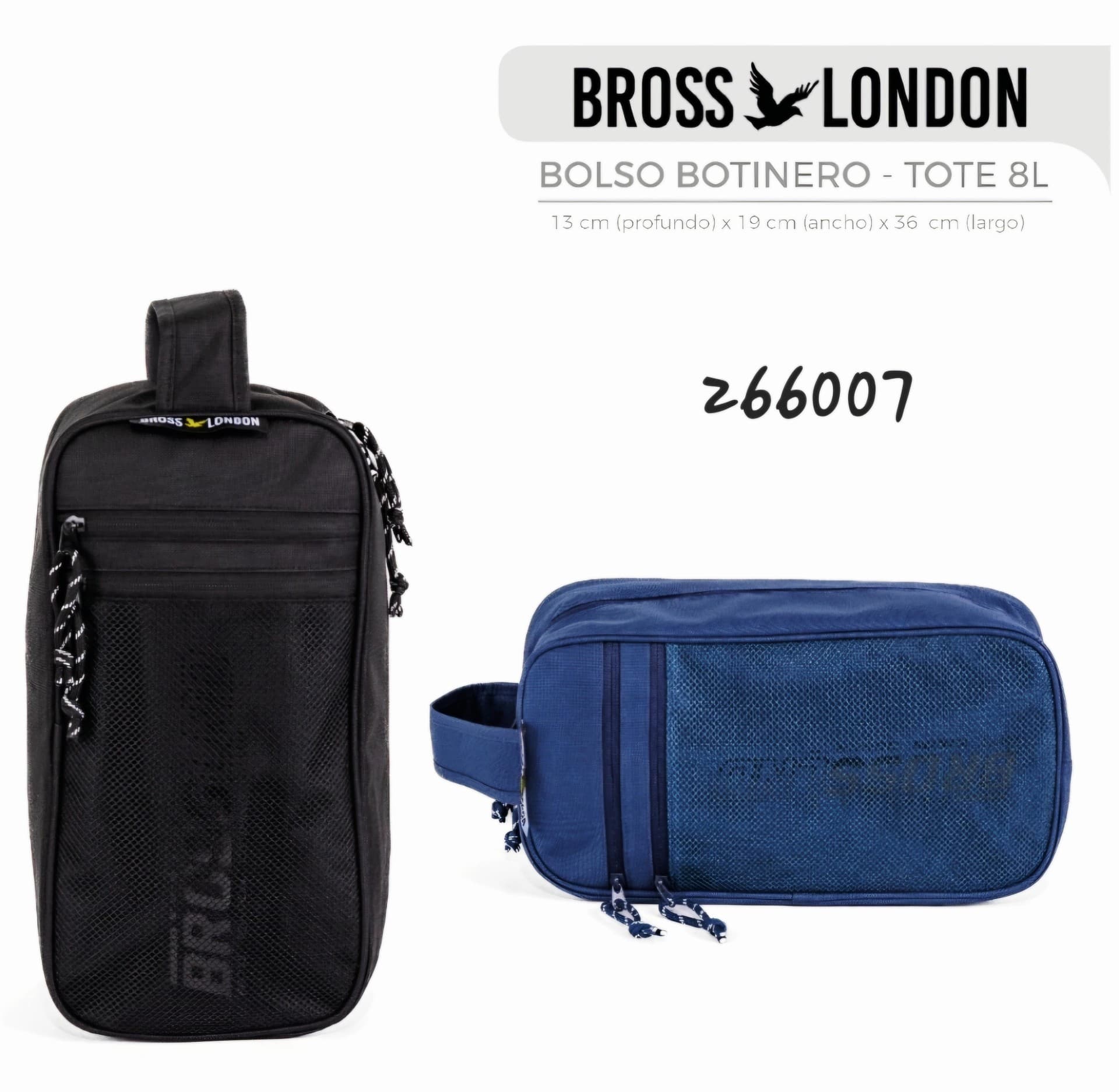Botinero Bross London 3 Cierres