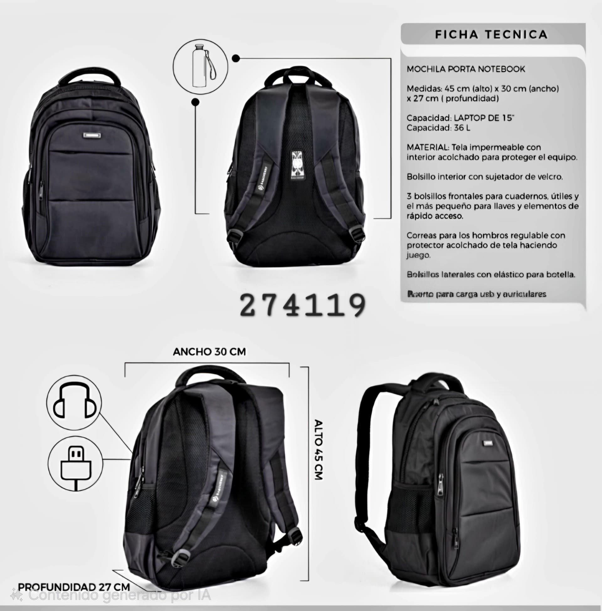 Mochila Impermeable