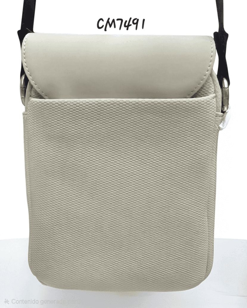 Cartera Morral Broche >Metal 18X22 Cm