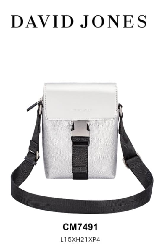 Cartera Morral Broche >Metal 18X22 Cm