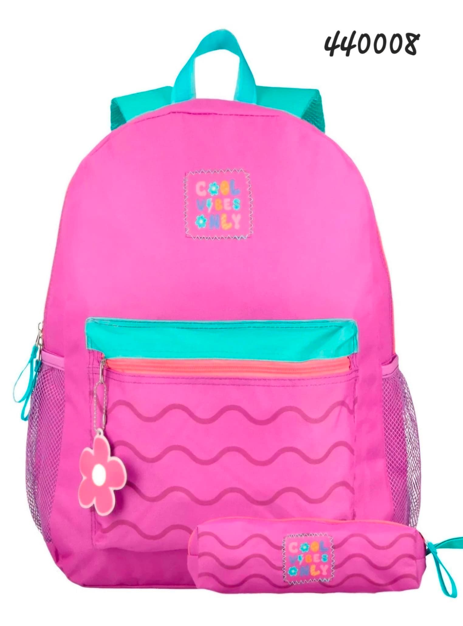 Mochila Combinada Con Cartuchera
